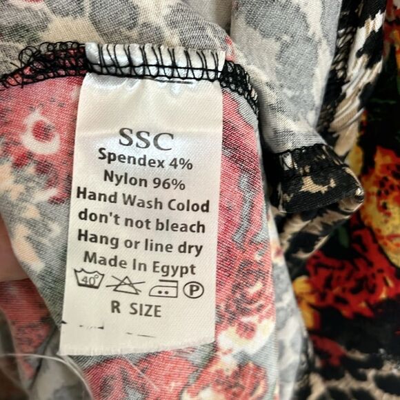 Southern Charm Woman’s waterfall Vest Floral Leopard Animal Print Plus Size - Picture 4 of 7